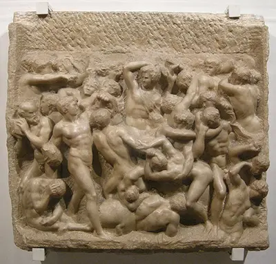 Battle of Centaurs Michelangelo